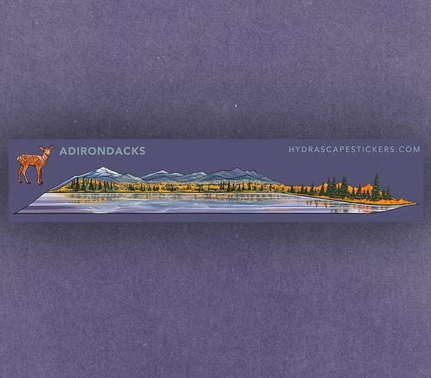 Sticker - Miniscape - Adirondacks (Hydrascape)