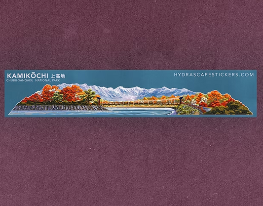 Sticker - Miniscape - Kamikochi (Hydrascape) Valley