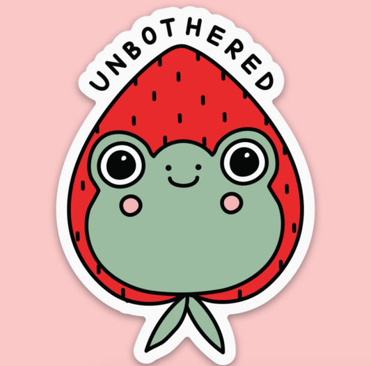 Sticker - Unbothered (Tender Ghost)