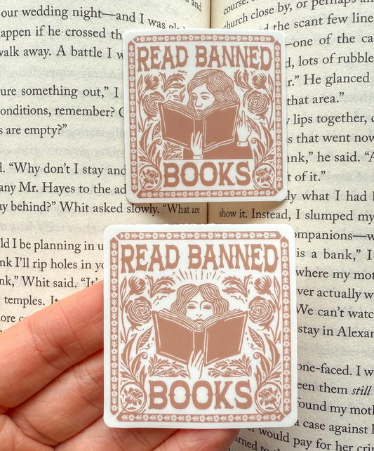Sticker - Read Banned Books