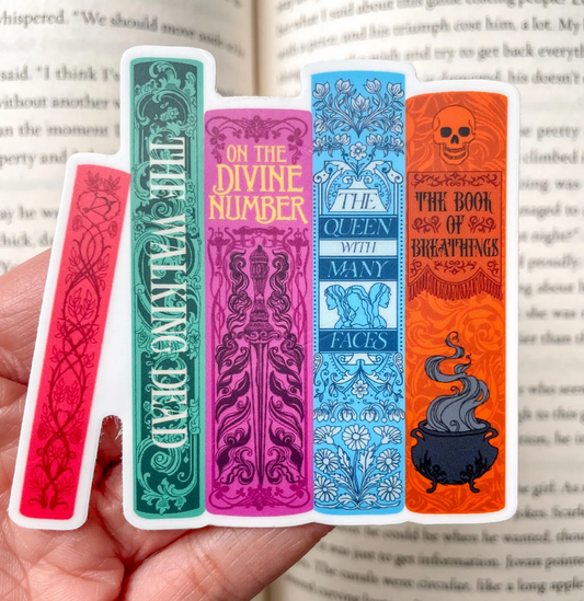 Sticker -  ACOTAR Maasiverse Book Stack | 3” Vinyl Sticker