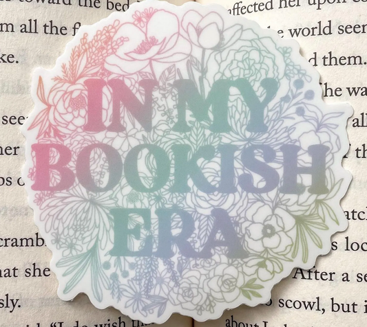Sticker - In My Bookish Era | 3” Vinyl Sticker