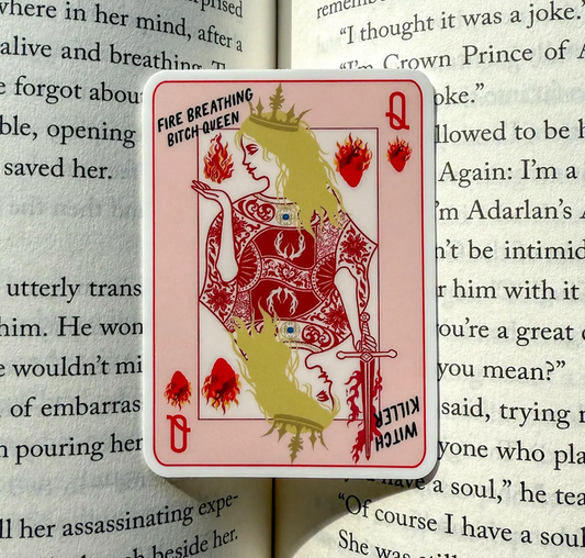 Sticker - Aelin | Fireheart | Throne of Glass | 2.5” Vinyl Sticker