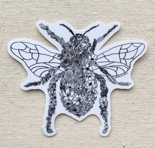 Sticker -    Bee | 3” Vinyl Sticker