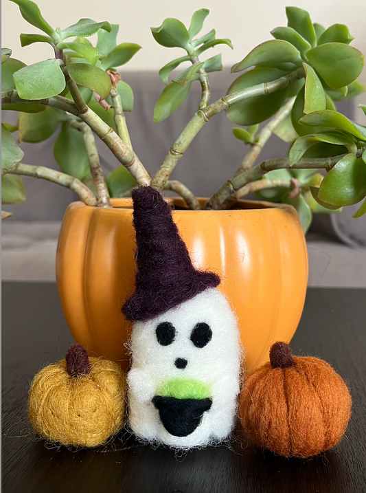 FELTING CLASS: Ghostly Needle Felts