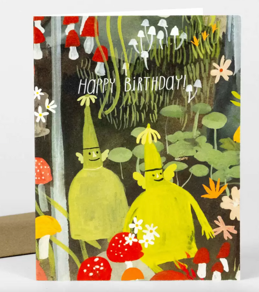Card - Happy Birthday Gnomies (Buy Olympia / Esme Shapiro) Birthday