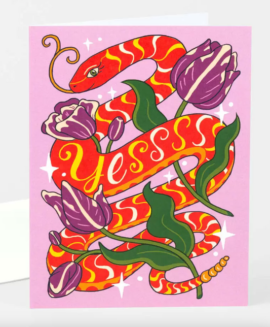 Card - Yesss Snake (Buy Olympia / Caitlin Keegan)