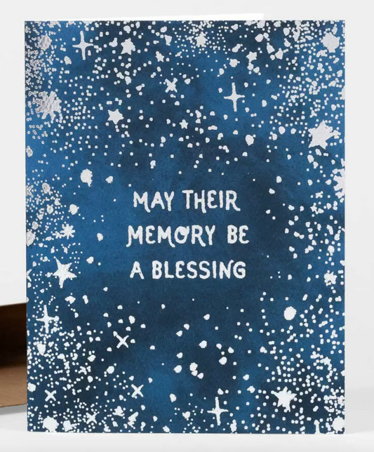 Card - May Their Memory Be A Blessing (Buy Olympia / Wild Optimist) Sympathy