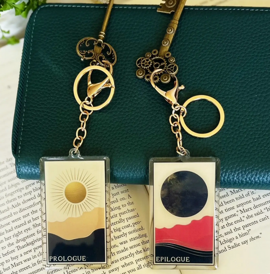 Book Acrylic Keychain - Prologue and Epilogue