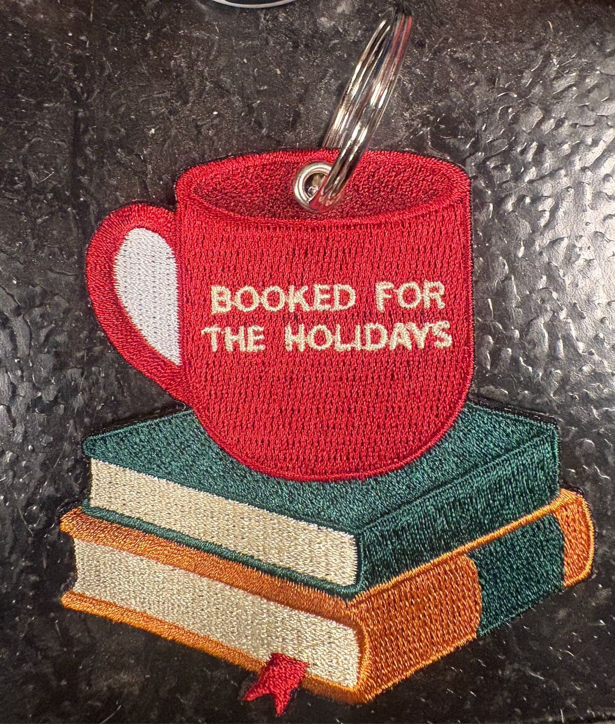 Booked for the Holidays Ornament