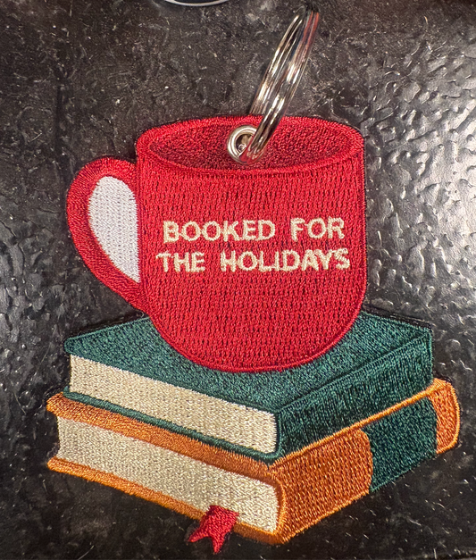 Booked for the Holidays Ornament