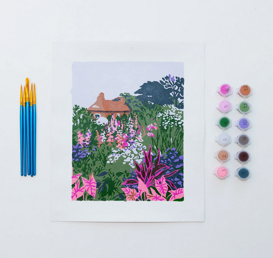 Lush Garden by Sarah Gesek Paint by Numbers Unframed Mini
