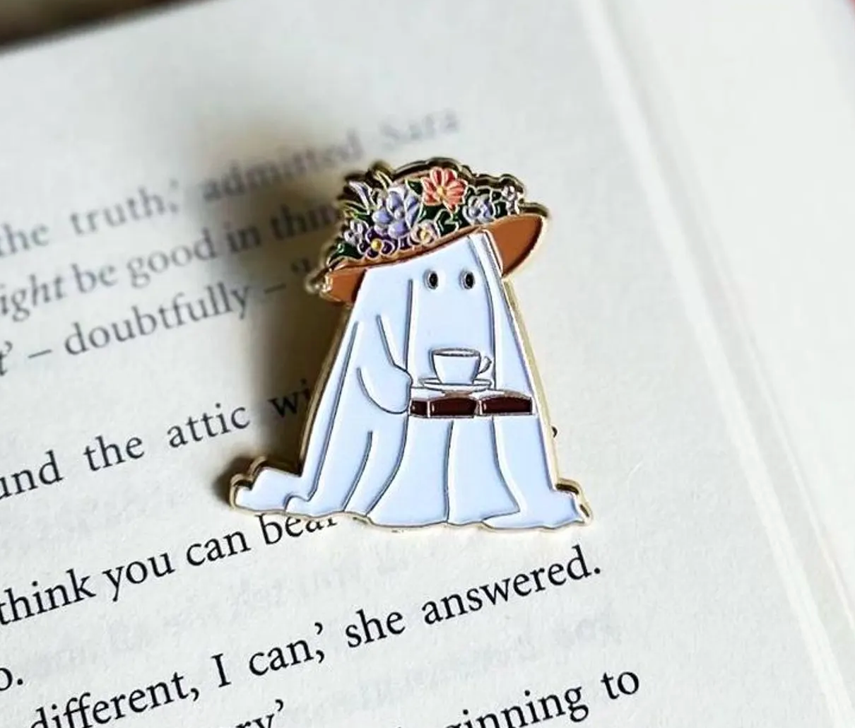 Jane Austen Ghost - Pin
