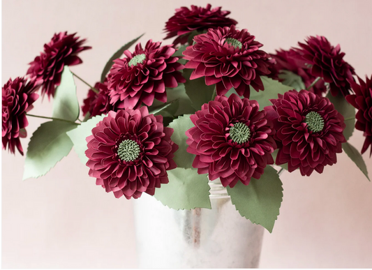 Paper Flower - Dahlia