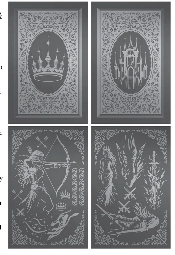 The Heroine Book Foils