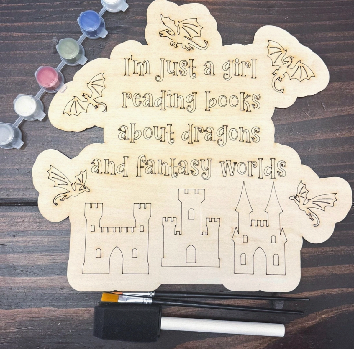 Painting Party: Make a Bookish Display