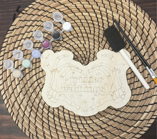 Painting Party: Make a Bookish Display