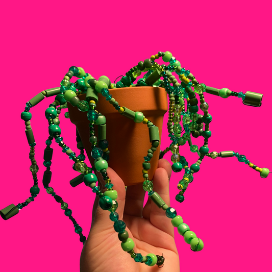 BEADING CLASS: Beaded Plant in Pot