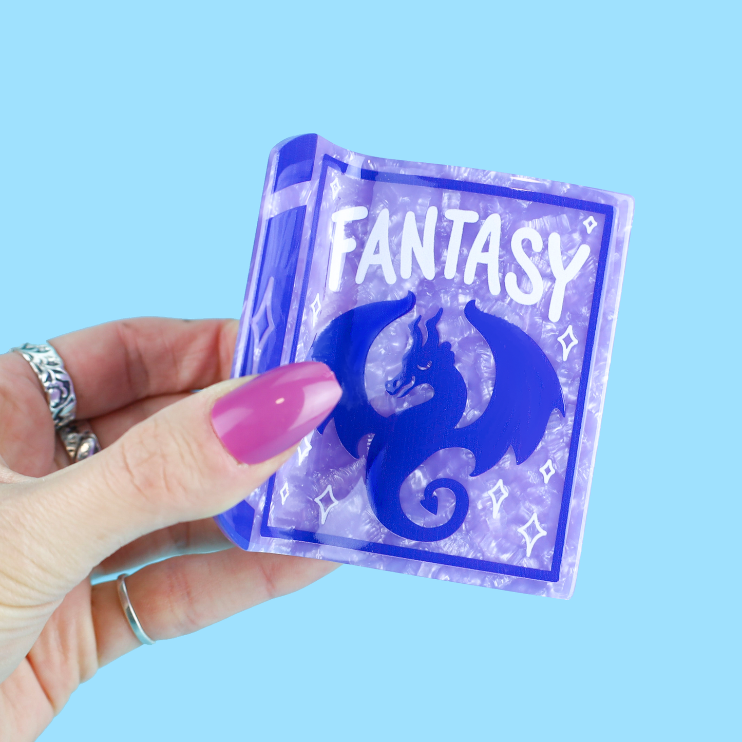 Fantasy Book, Bookish, Magic, Reader, Accessory, Hair Claw