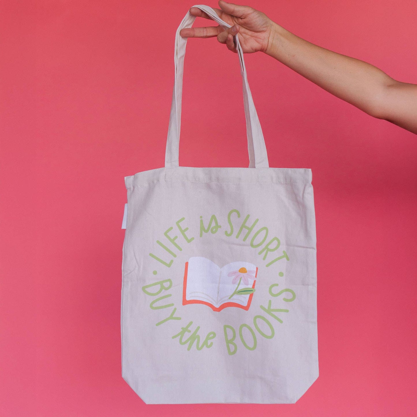 Life is Short Tote Bag