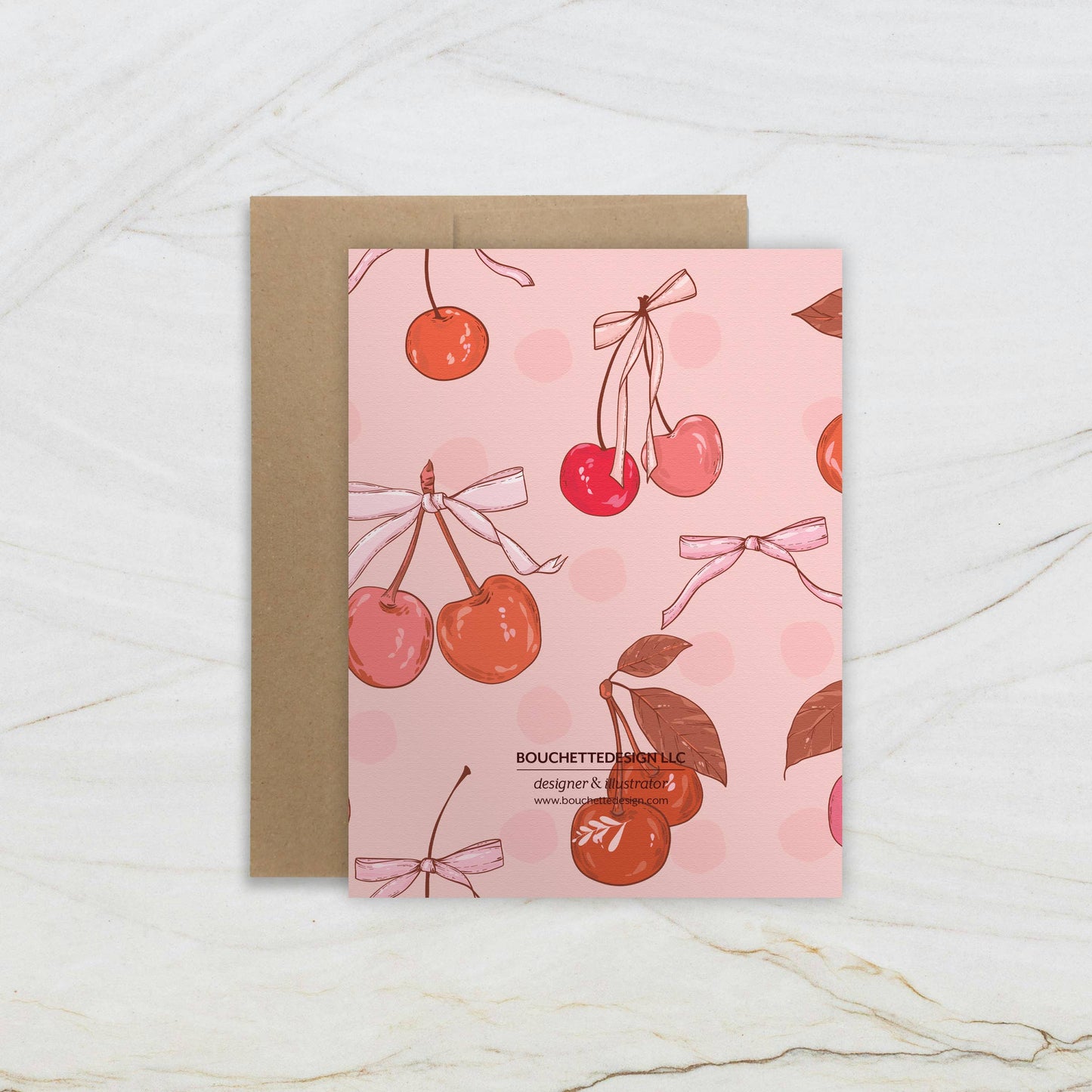 GREETING CARD | Cherry Perfectly Paired