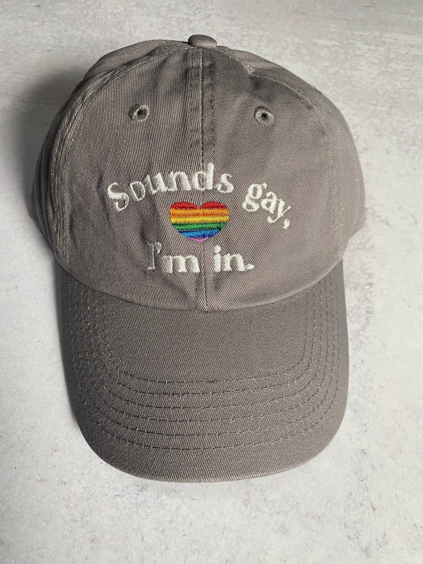 Sounds Gay, I’m in. Pride Hat