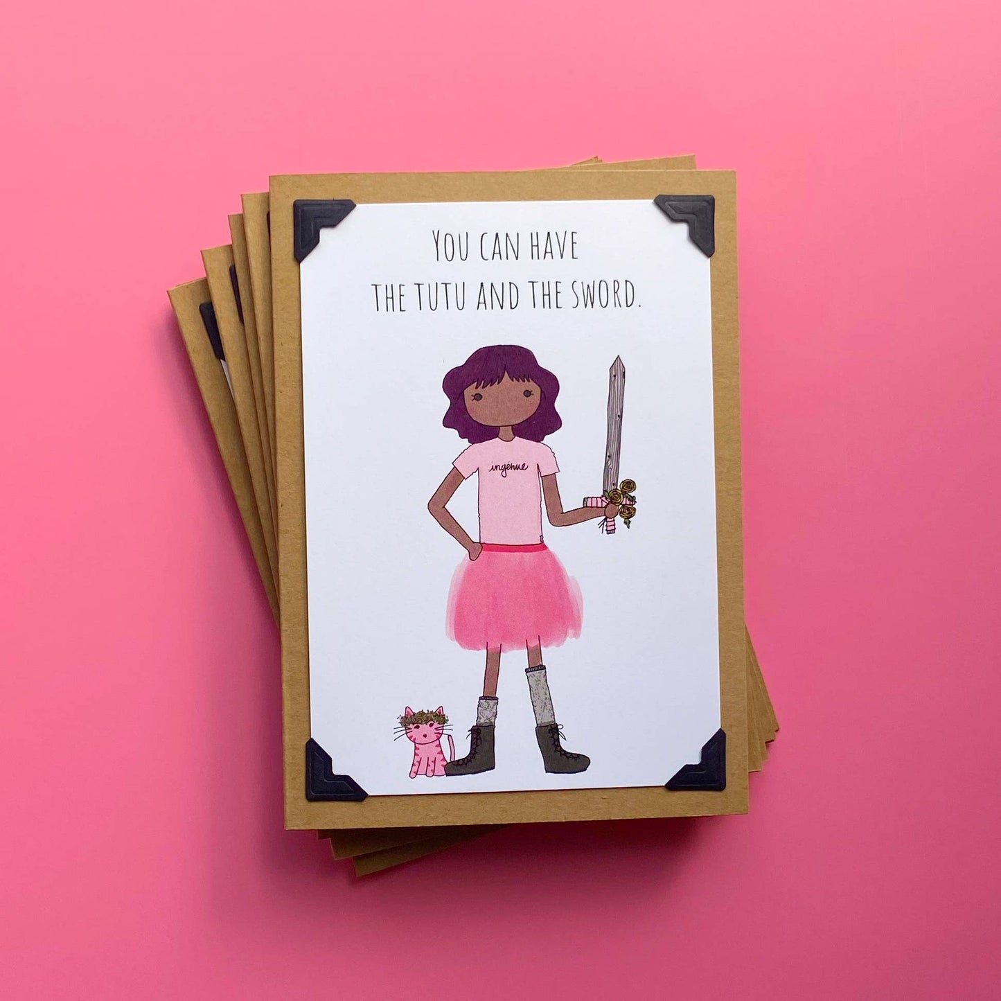 You Can Have the Tutu and the Sword Note Card