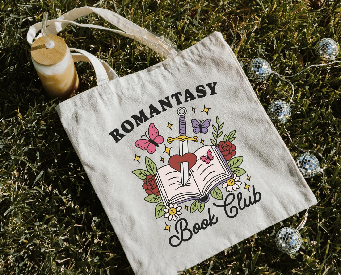 Romantasy book club tote