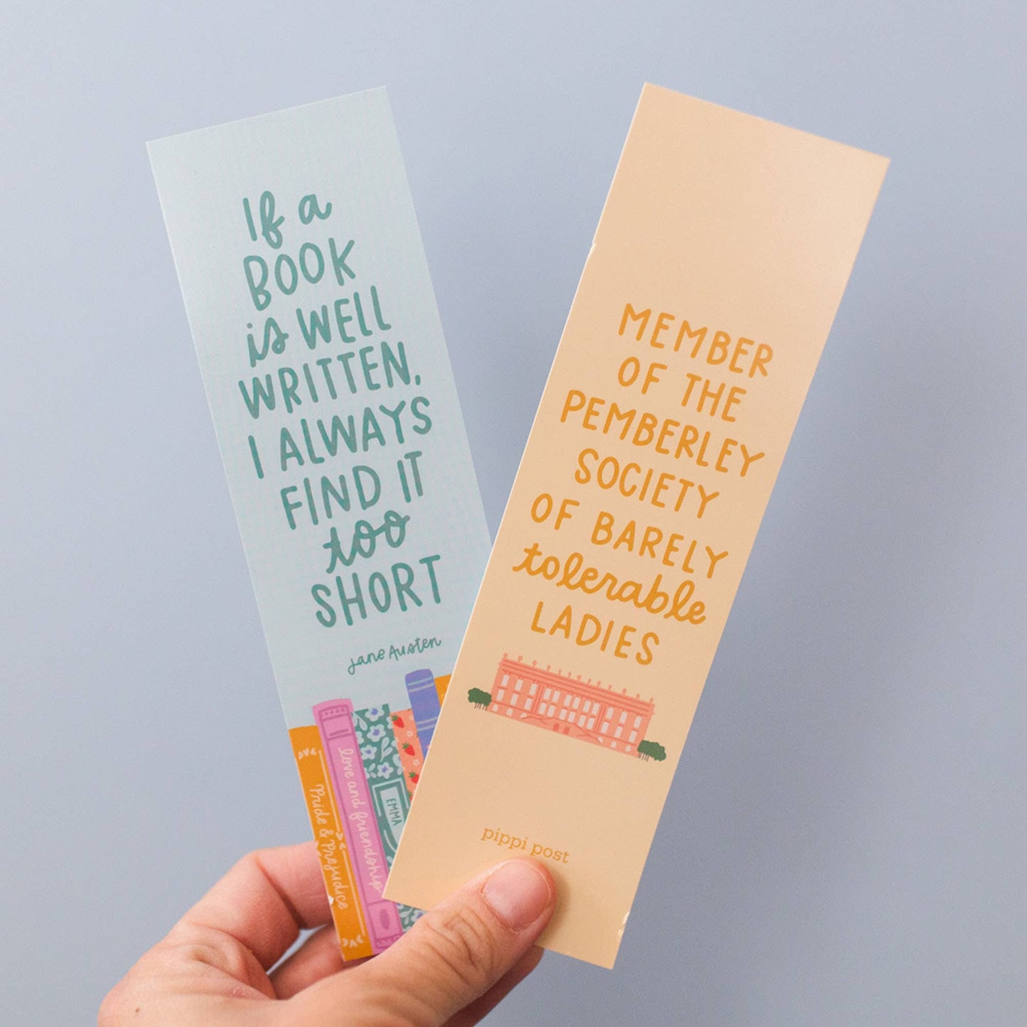 Jane Austen Books Bookmark Set