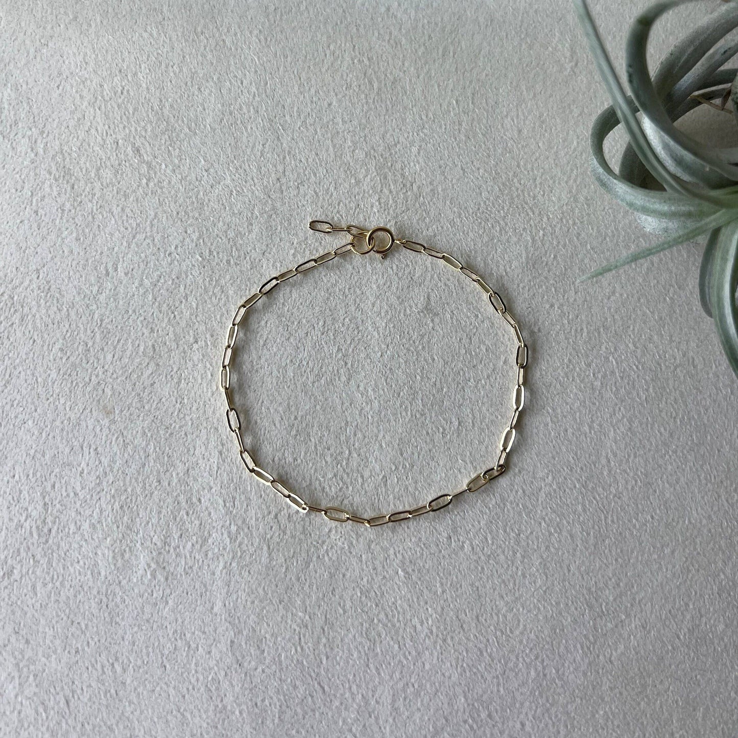 Paperclip Chain Bracelet