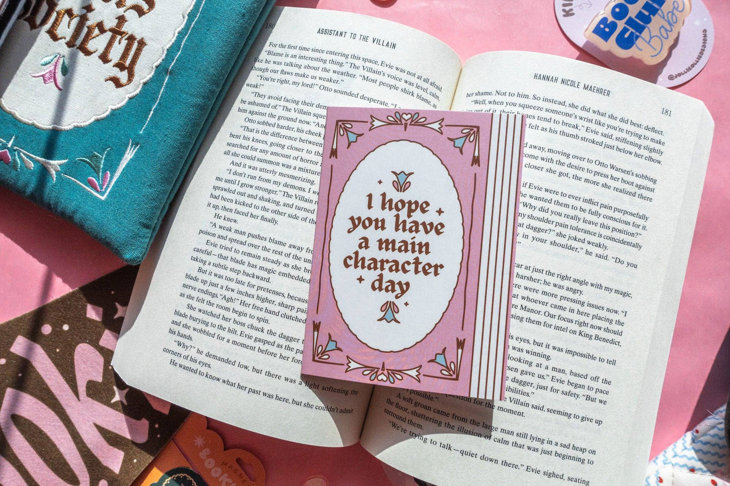 Main Character Day Greeting Card