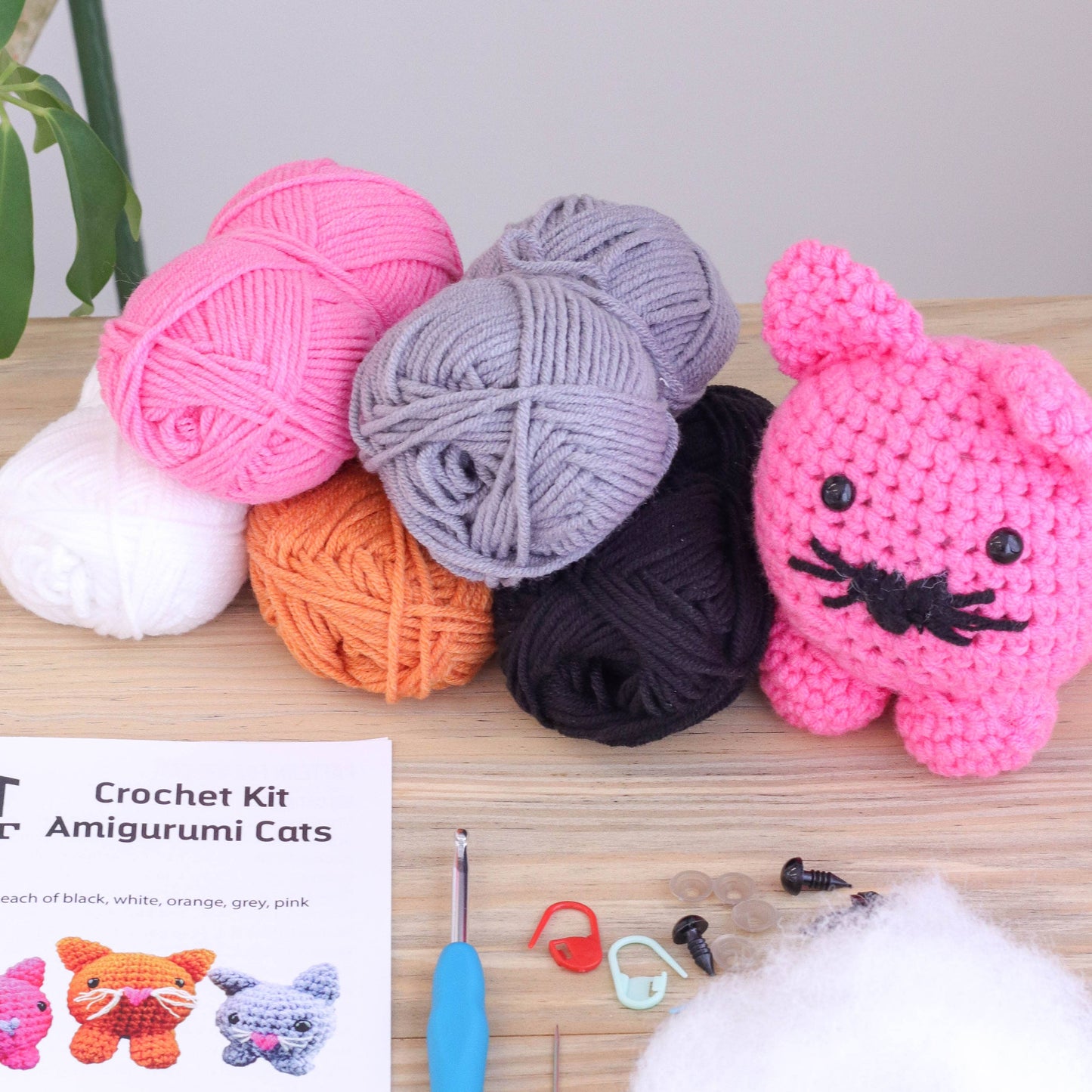 Amigurumi Cats Crochet Kit