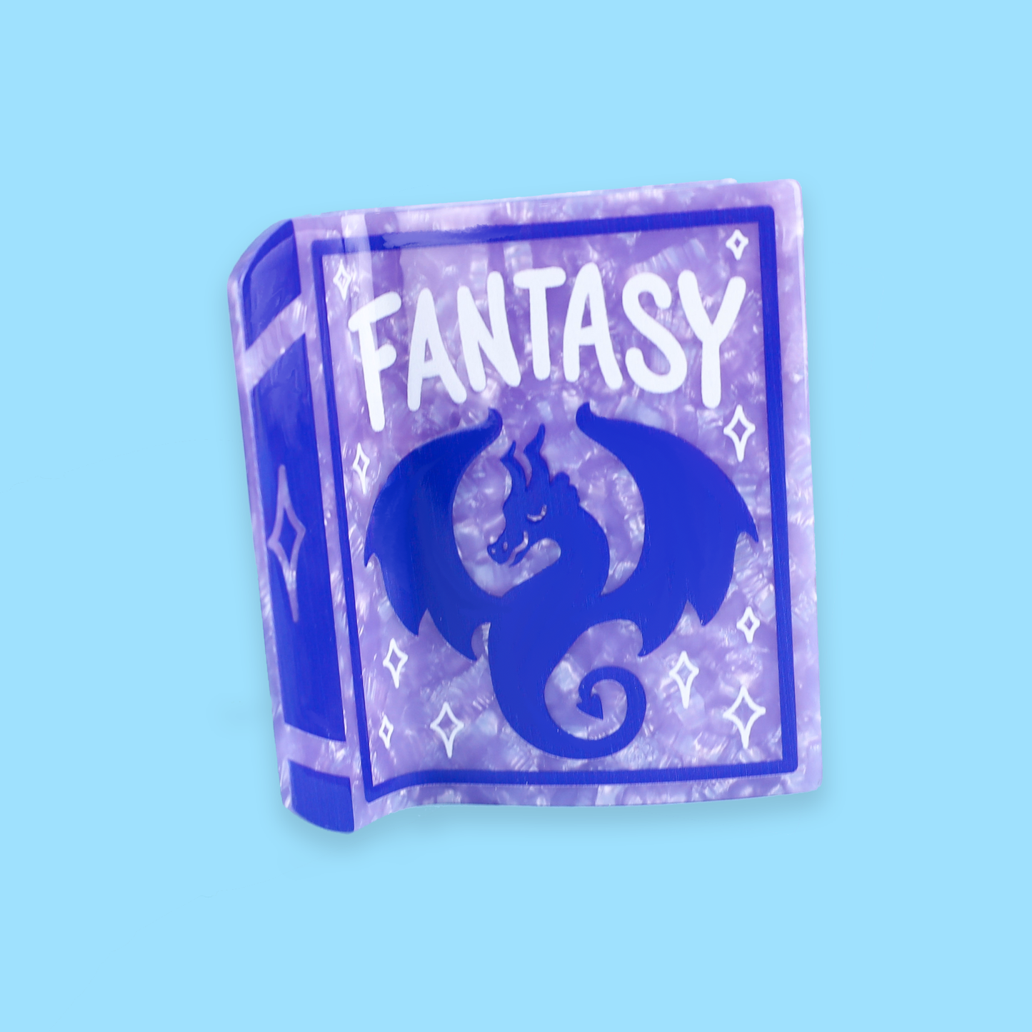 Fantasy Book, Bookish, Magic, Reader, Accessory, Hair Claw