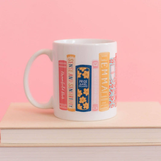 Classic Books Medium Ceramic Mug