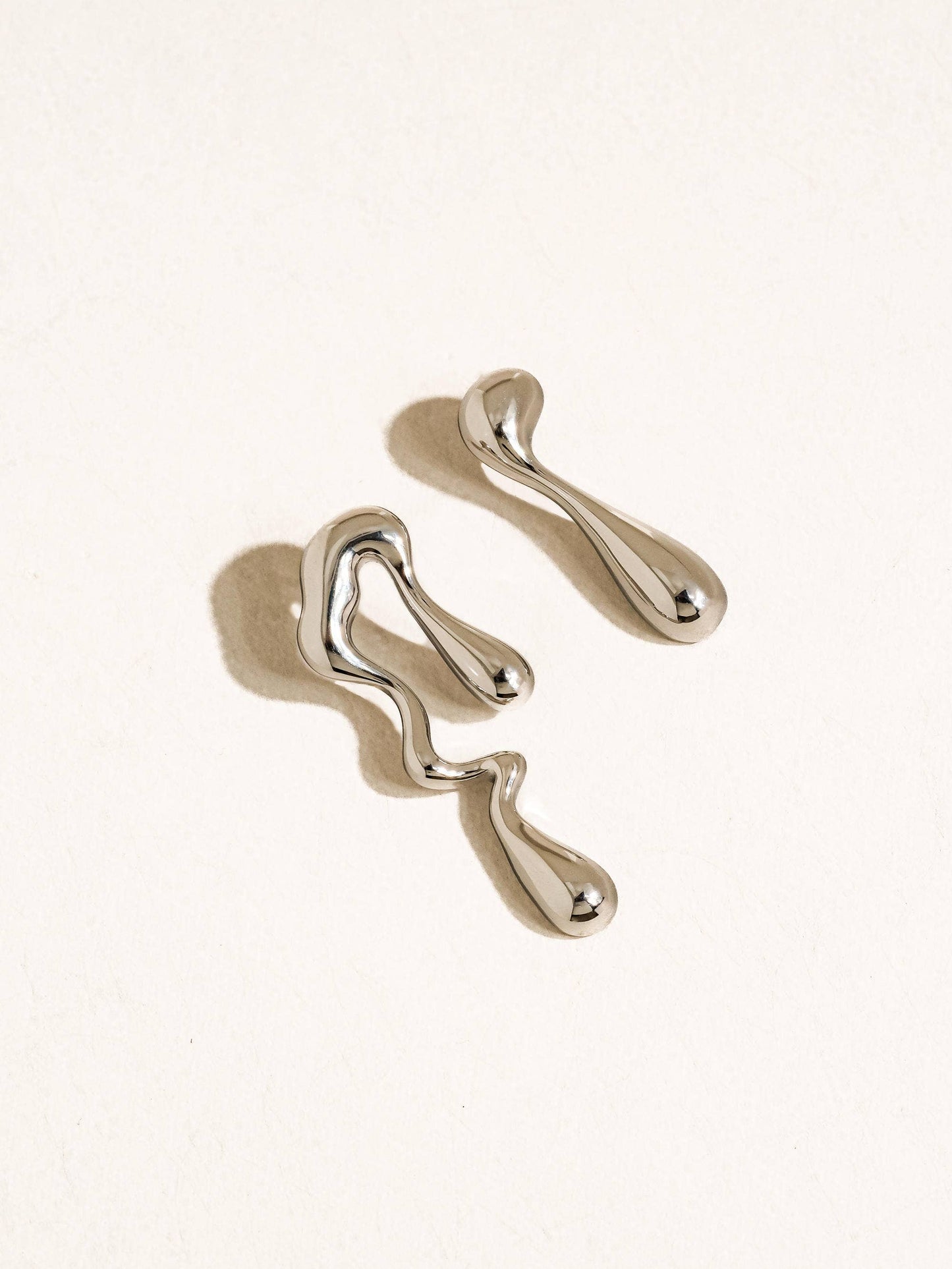 Mismatch Melted Earring