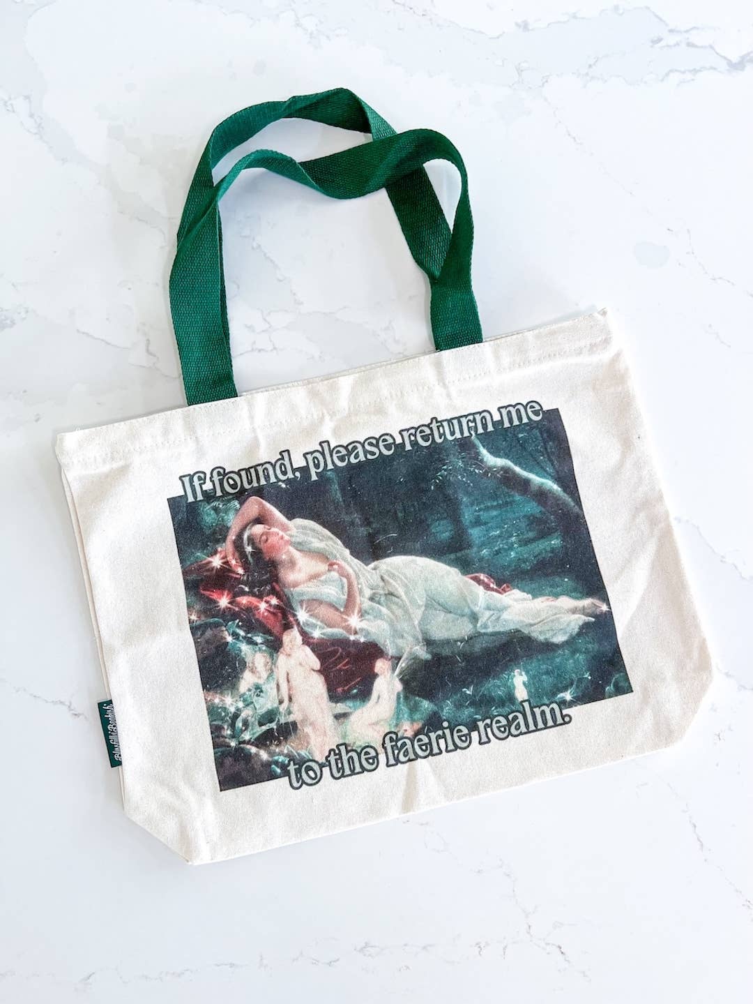 Return to the Faerie Realm Fine Art Bookish Tote Bag | Totes