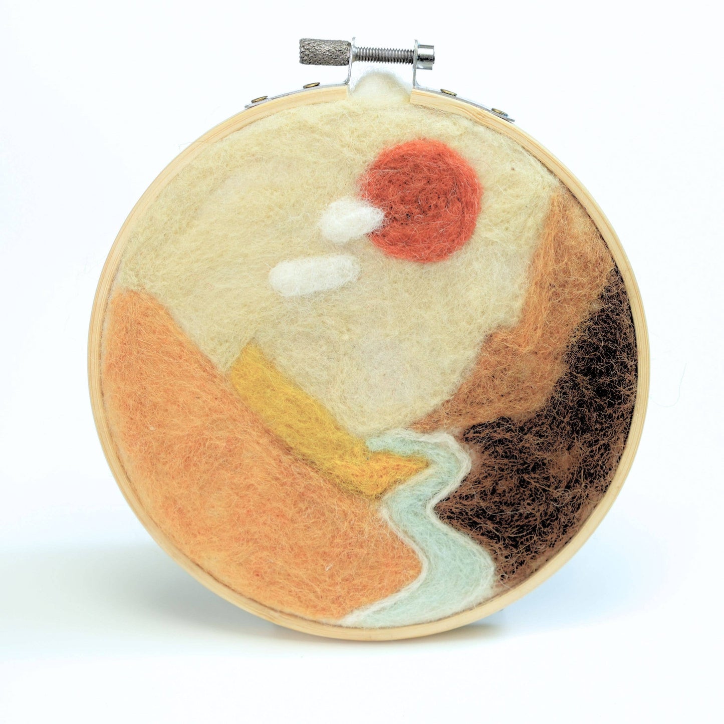 Wool Painting Kit: Amber Valley Landscape