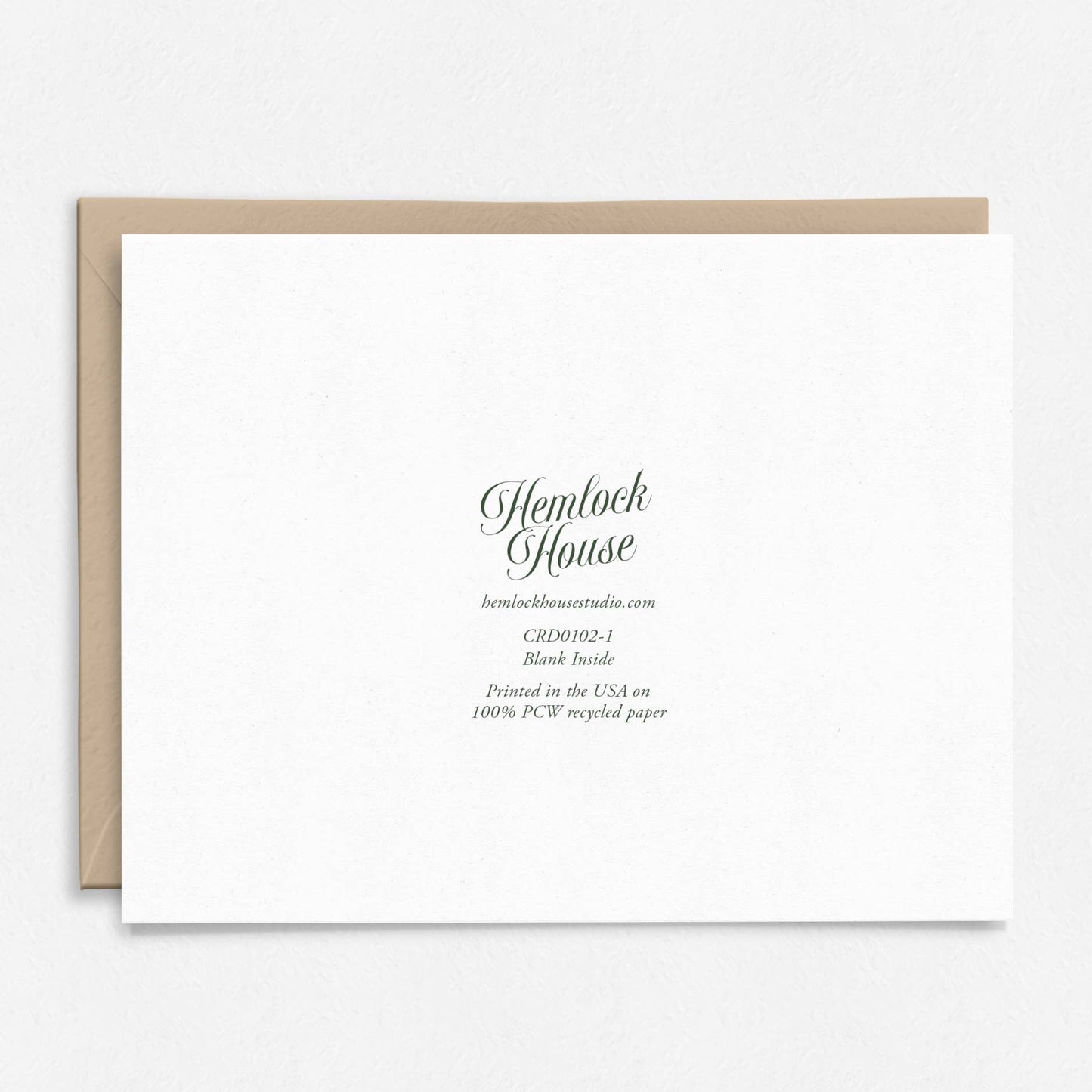 Thank You For Everything Card | Botanical | Floral | Vintage