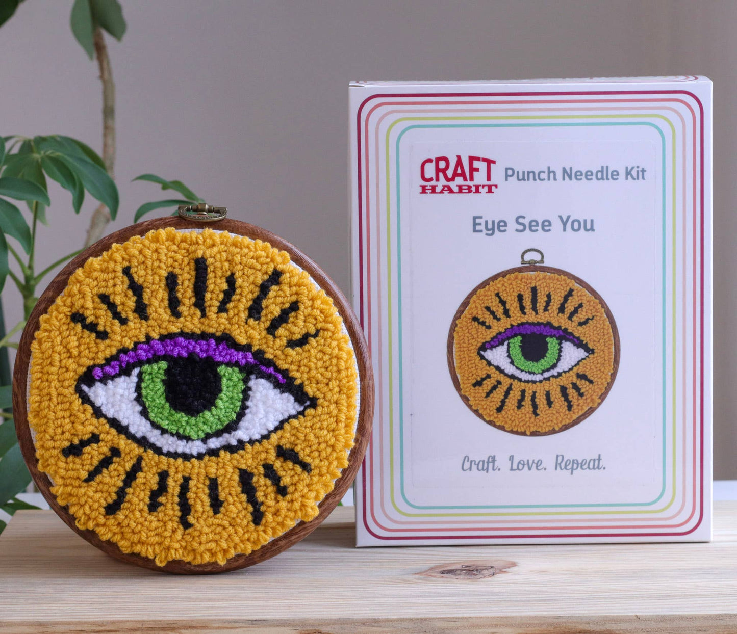Eye See You Punch Needle Kit