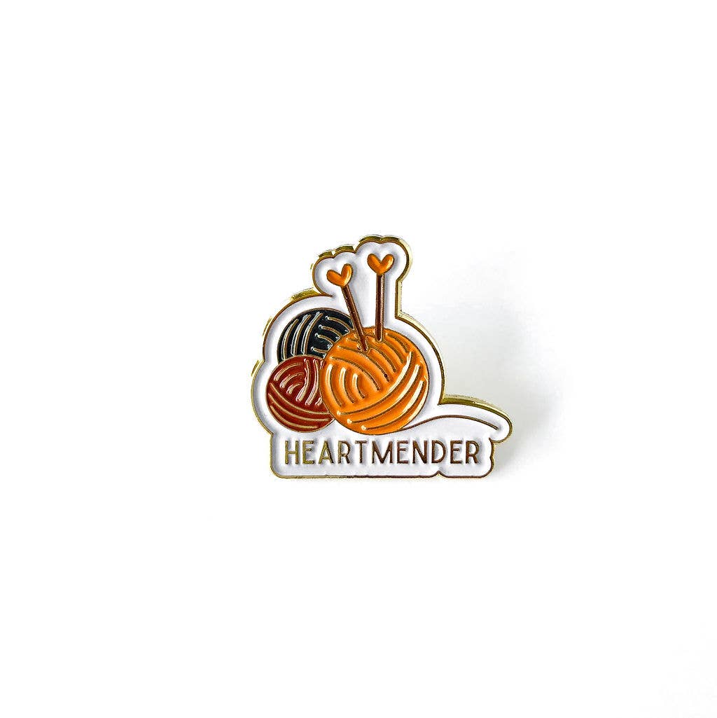 Heartmender Book Enamel Pin