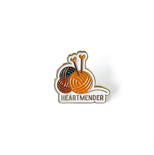 Heartmender Book Enamel Pin