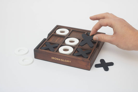 Tic-Tac-Toe - Wooden game
