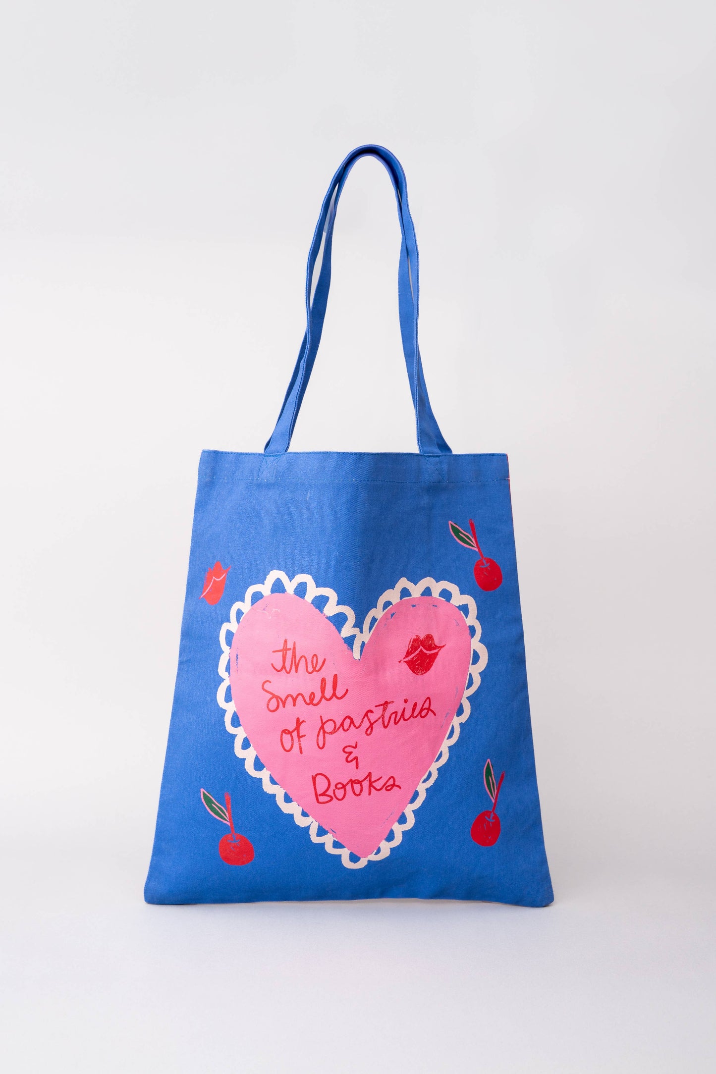 Canvas Tote, Pastries and Books