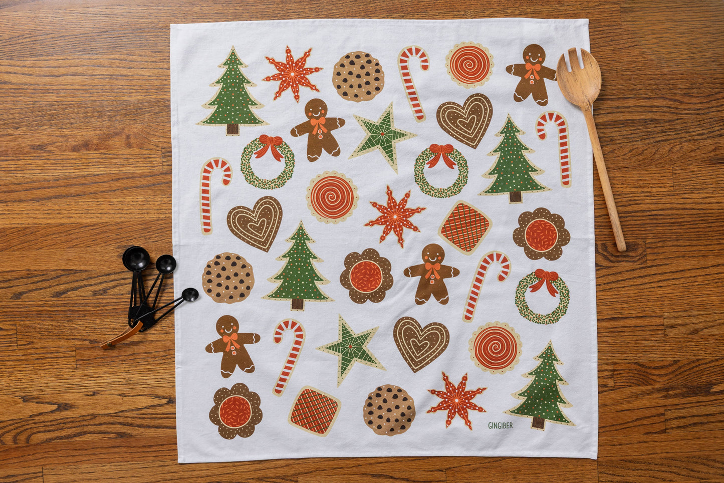 Christmas Cookies Tea Towel – Christmas Decor