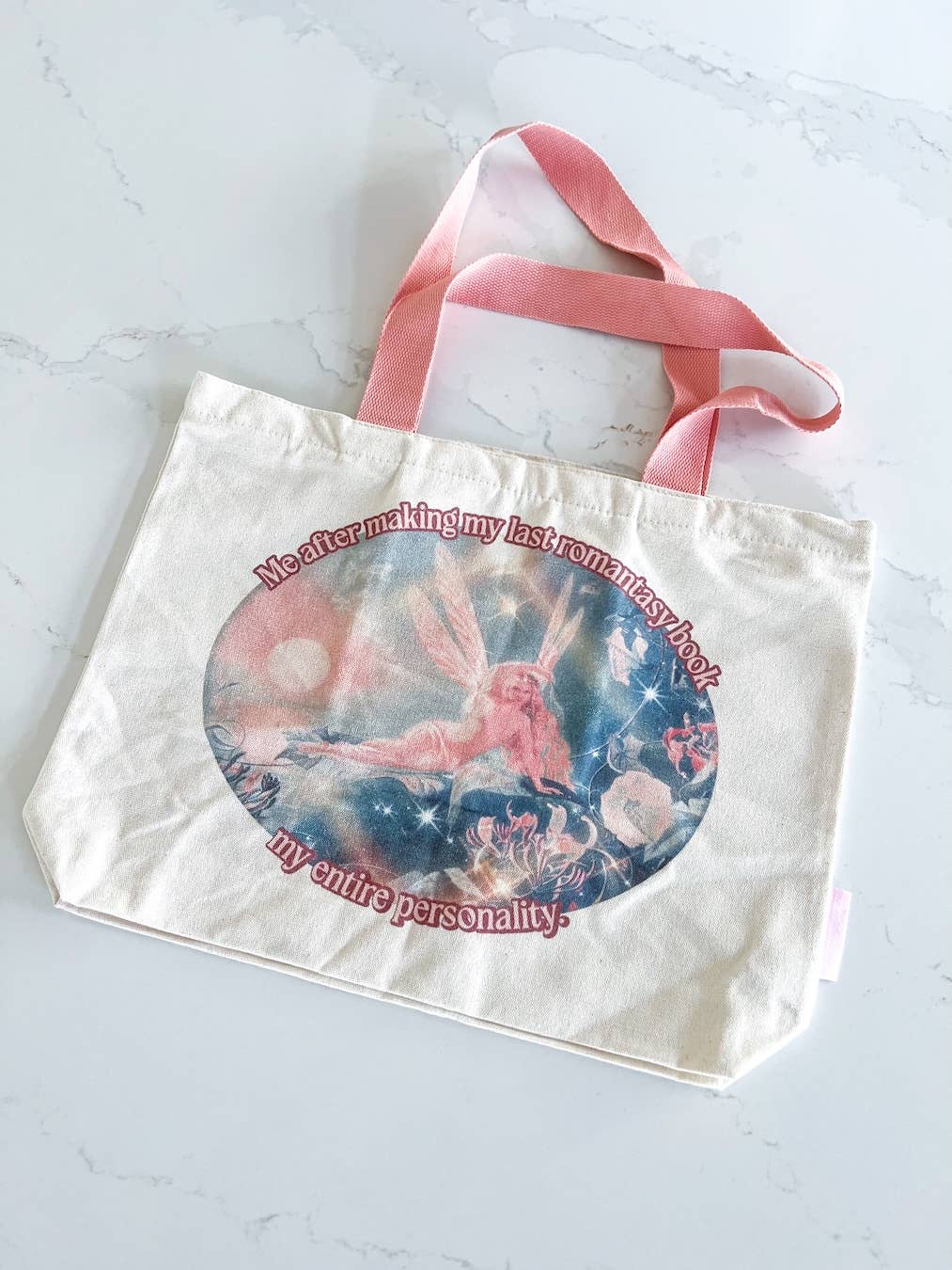 Romantasy Book Fine Art Bookish Tote Bag