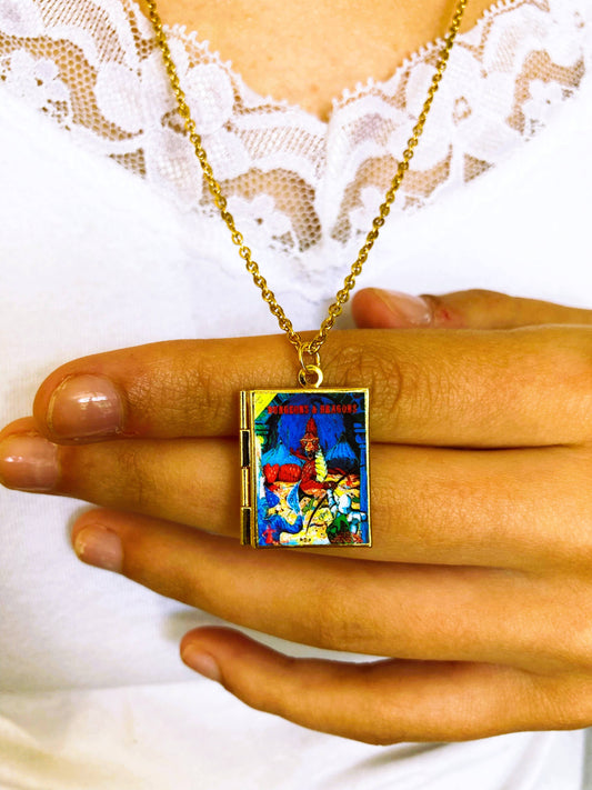 Book Locket Dungeons & Dragons - Red Dragon