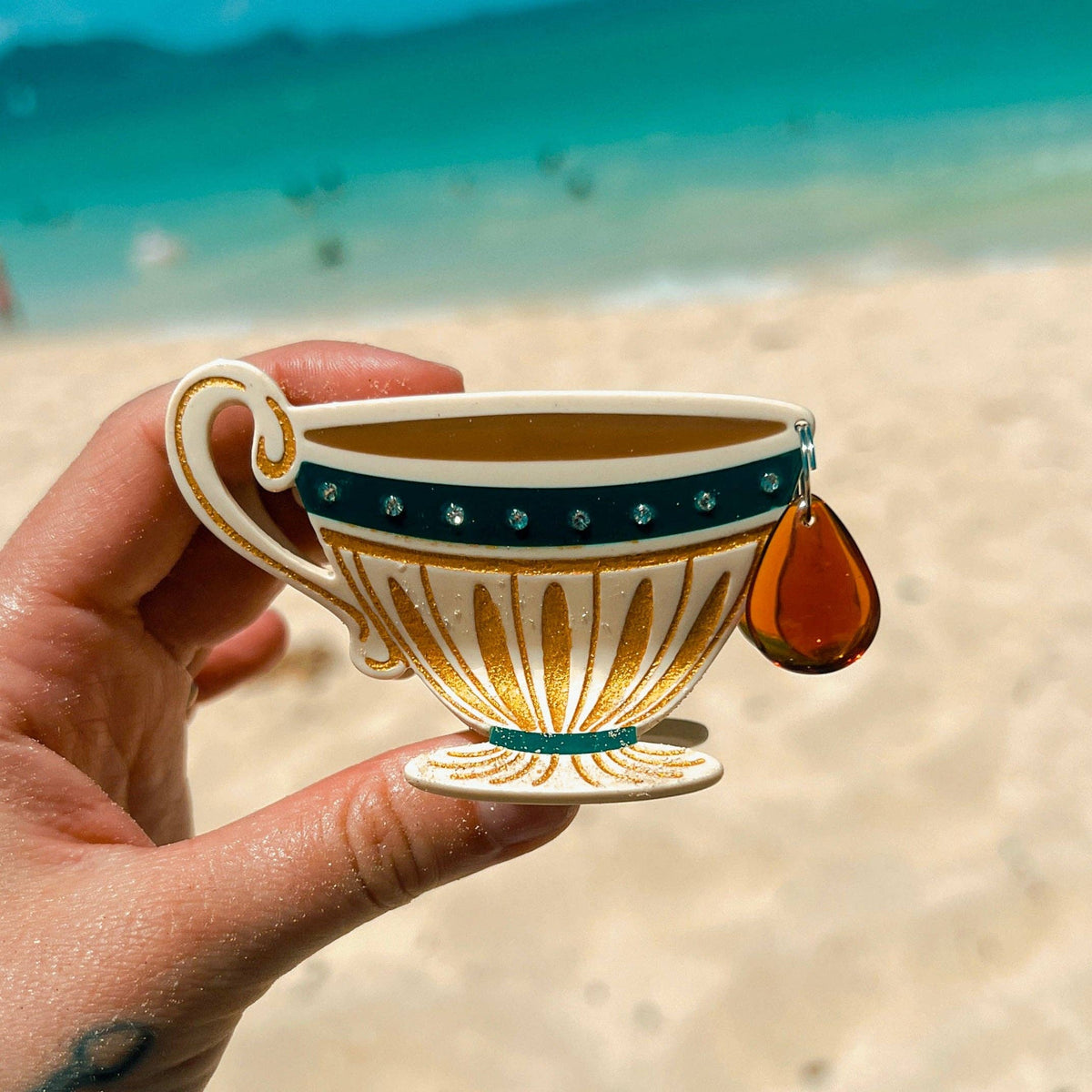 Royal-Tea Claw Clip