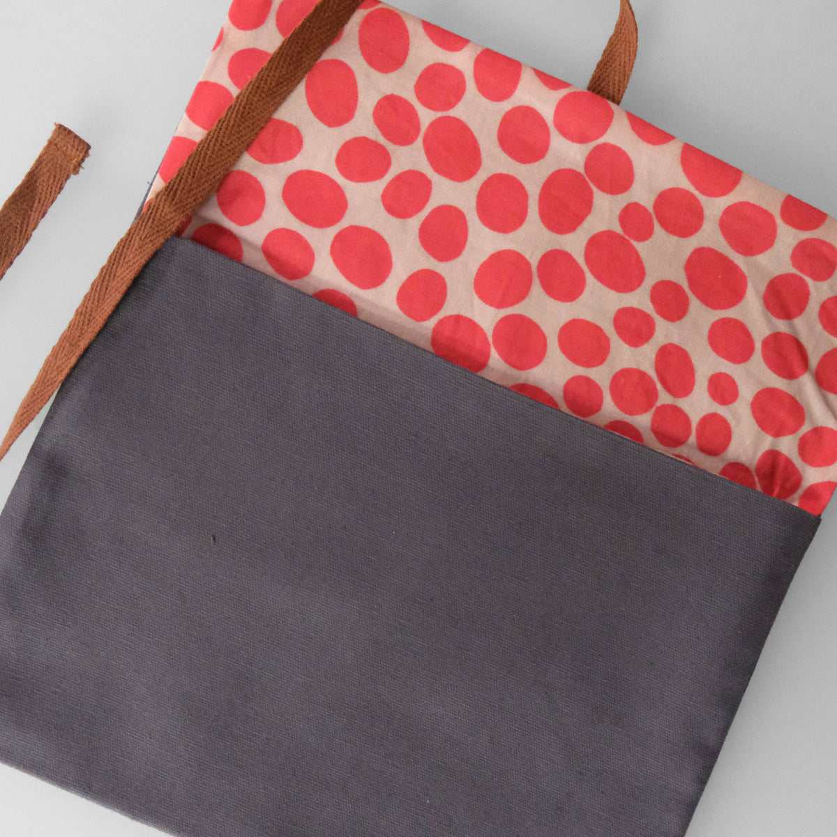 Kindle Holder Reversible | Ember Dot Cotton Canvas
