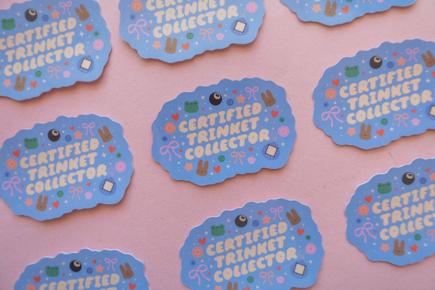 Trinket Collector Sticker