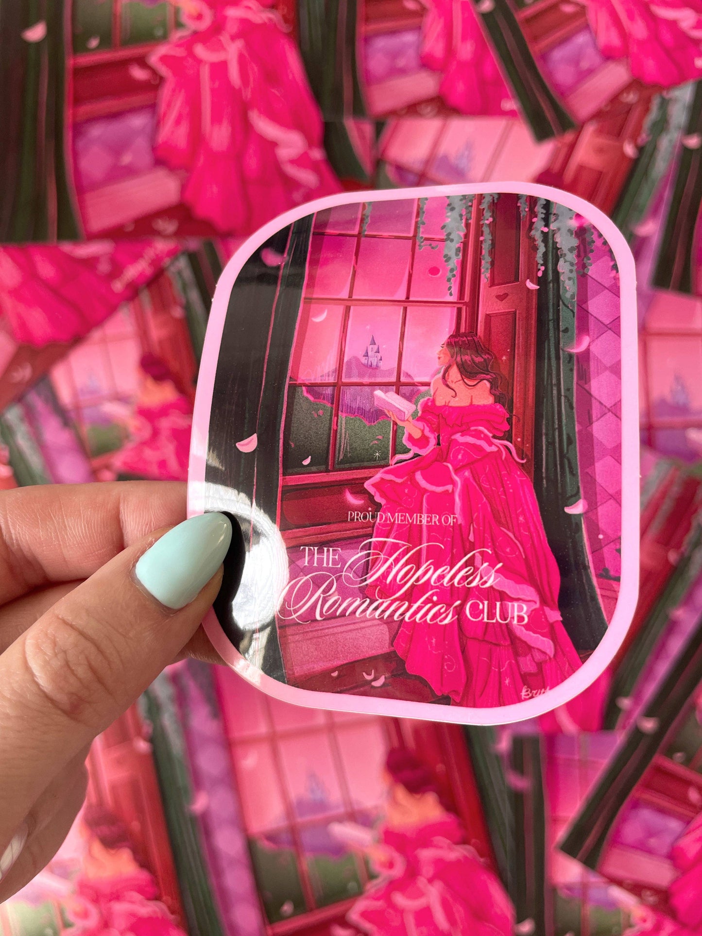 Hopeless Romantic Sticker